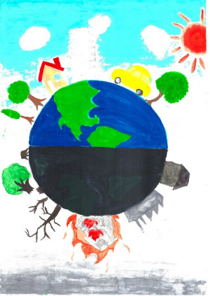 緑化活動啓発ポスター　入賞作品