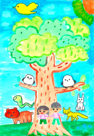 緑化活動啓発ポスター　入賞作品